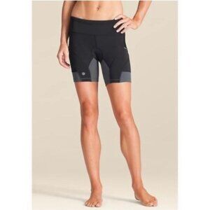 Athleta Black 3 Pocket Wicking Biking Shorts